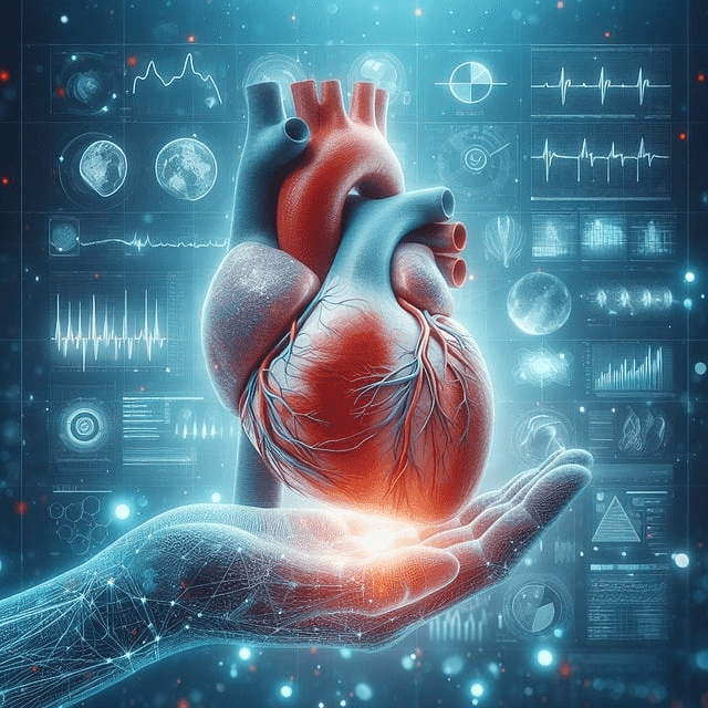 ai generated, heart, human body